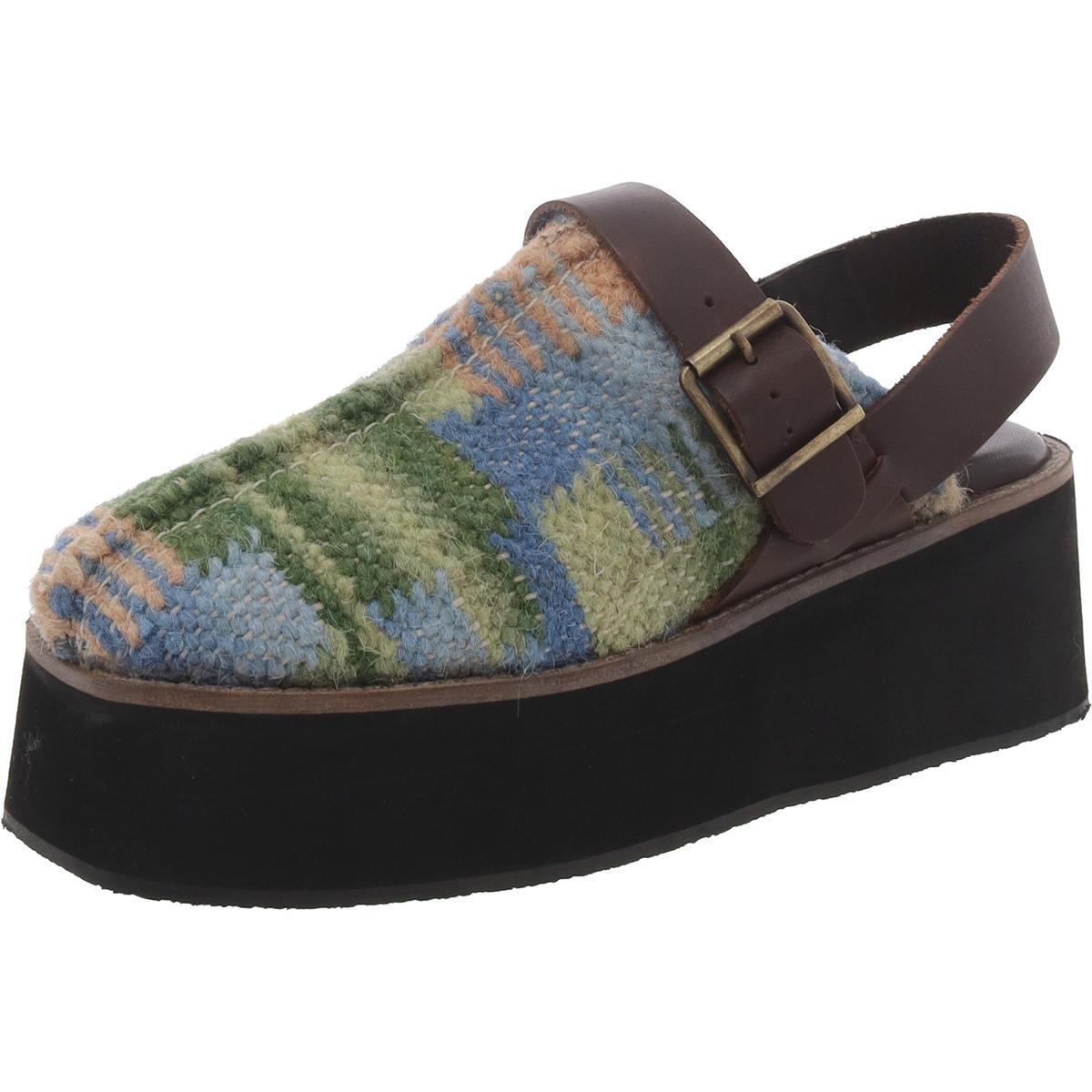 Женские мульти кожаные мюли Free People на платформе ASTRID 6 средних размеров BM BHFO 2374 13790₽