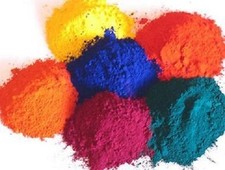 FLY TYING DYE - 100 GRMS - 12 POPULAR  FLUORESCENT COLOURS UFS WHOLESALE
