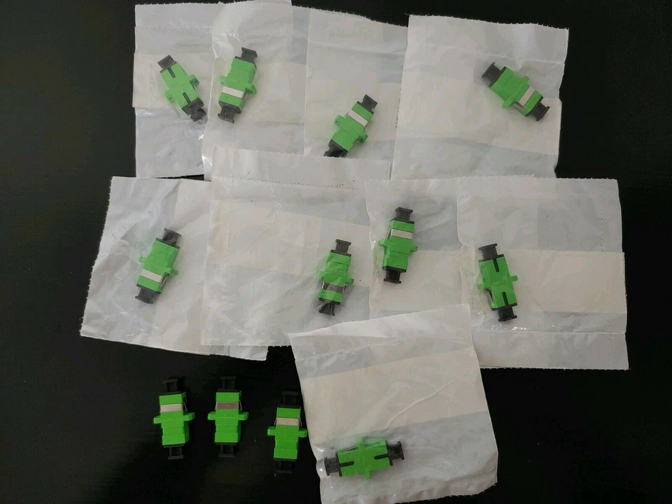 15)corning SC Fiber Optic Adapter SC Flange Coupler SC/APC Adaptor Fiber Coupler - Image 2 of 4