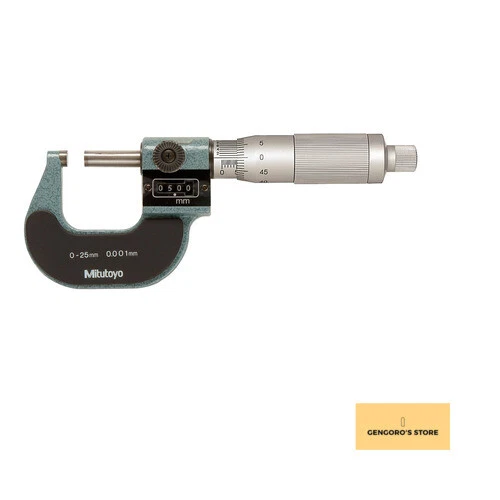 Mitutoyo 193-103 Digit Outside Micrometer  Ratchet Stop  50-75mm Range
