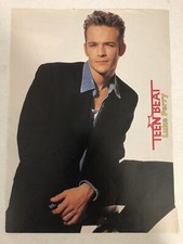 1990s Luke Perry Magazine Pinup Vintage Ephemera Beverly Hills 90210