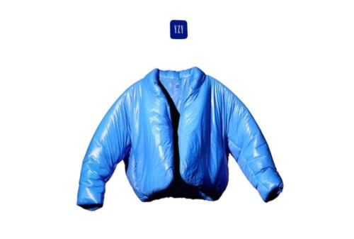 NEW Yeezy x Gap Blue Round Jacket AUTHENTIC