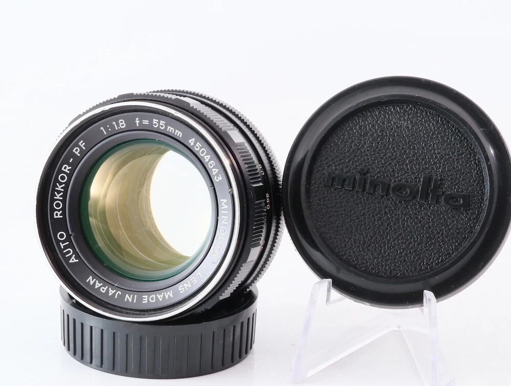 Minolta Rokkor PF 55mm Focal f/1.8 Camera Lenses | Updated Oct 2026