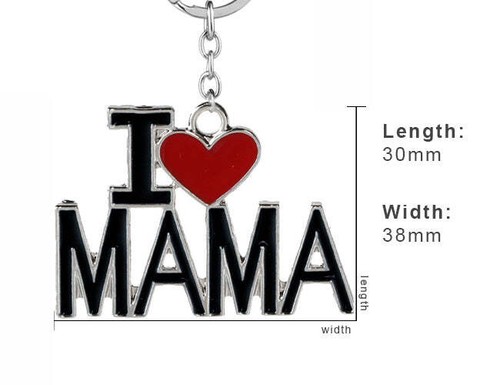 I Heart MAMA Keychain - Picture 2 of 2