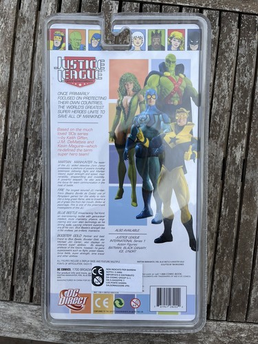 Modellino DC Direct Justice League International Booster Gold Action 7" - Foto 2 di 2