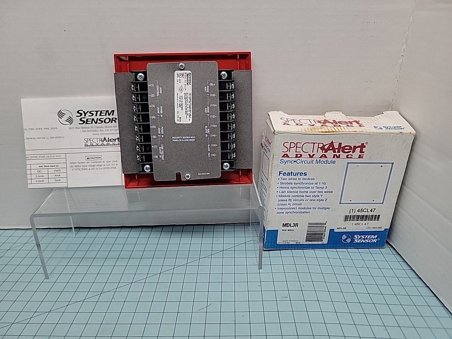 LOT OF 5System Sensor (2)P2W, SR,BBS2 and MDL3R In Box Ready To Ship