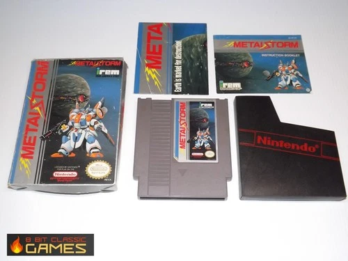 Metal Storm - COMPLETE BOX - NINTENDO NES FAST SHIPPING! 115a