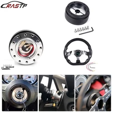 Pane Steering Wheel+Quick Release+Hub Adapter 186H For Volkswagen VW Golf Jetta