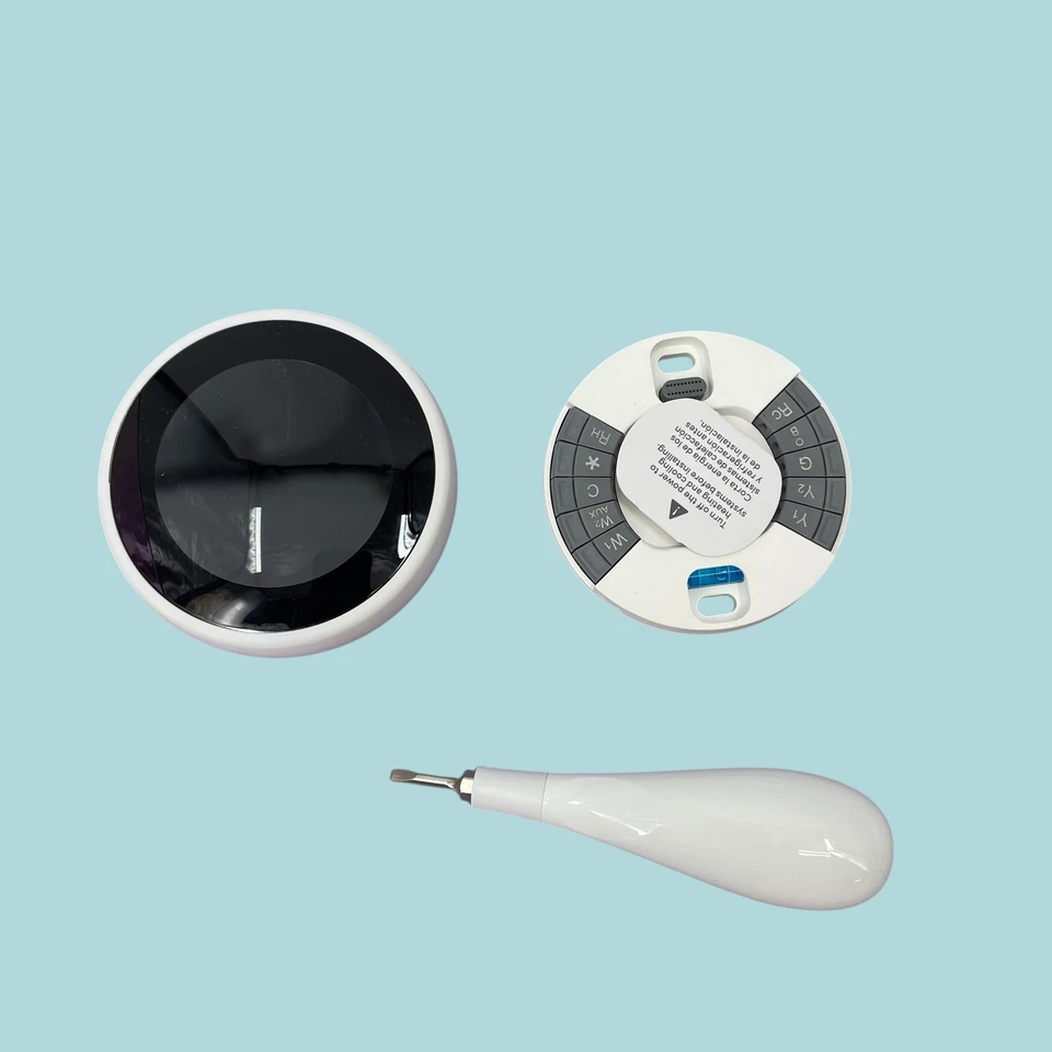 Nest Learning Thermostat 3rd Gen Smart Thermostat Model T3017US White #M0203 AD - Image 2 of 4