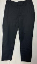 A New Day Women's 6 Black Tapered High Rise Ankle Length Tailored Trousers