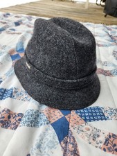 Vintage Kangol Jetter Design Gray Wool Hat Made in England Very Clean Medium