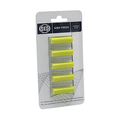 Sebo 0496/1 Fresh Vacuum Cleaner 5 fragrances per card, fragrance lime