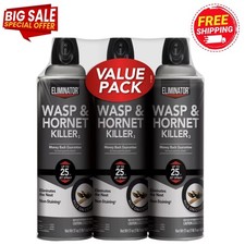Eliminator Wasp And Hornet Killer3 17 Ounce 3 Pack... Eliminator Wasp And Hornet Killer3 17 Ounce 3 Pack...