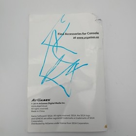 Sega Genesis Classic Console, 2 Wireless Controllers 80 Built In Games Tested 