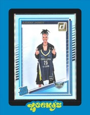 2025 Panini Donruss WNBA Aziaha James #95 Silver Foil Rated Rookie Dallas Wings
