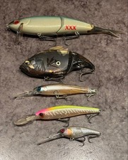 Junk Lure Bulk Sale for Bass Fishing, Includes Damaged & Used Baits