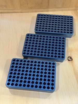 Argos Technologies Aluminum 96-Tube Cooling Block 0.2ml PCR Tubes (Pack of 3)
