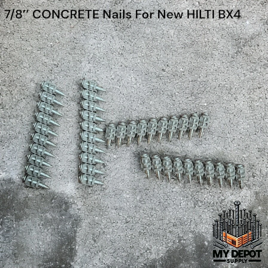 1000 Chiodi 7/8’’’ CALCESTRUZZO per Hilti BX4 - CHIODI PER BX4 22mm - Immagine 4 di 4