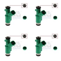 4X Meat & Doria Einspritzventil Passend FüR CitroËN C2 C3 Peugeot 206 207 1.1 14