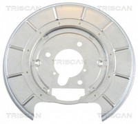 Triscan Spritzblech Bremsscheibe Hinten Rechts FüR Peugeot 406 8B 8E/F