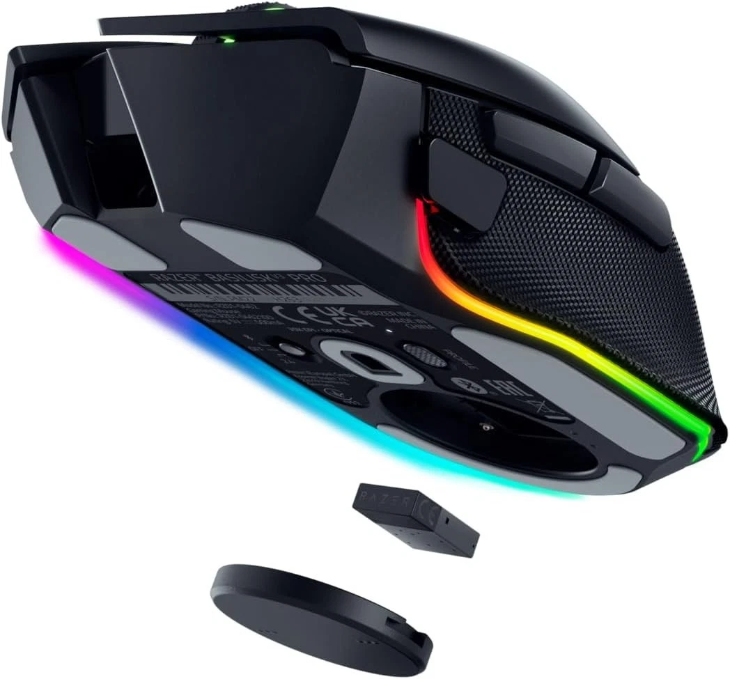 Razer Basilisk V3 Pro Gaming Maus kabellos schwarz Grade A Refurbished