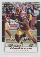 2017 Panini Playoff Rookies 3rd Down 24/25 Fabian Moreau #281 m5e