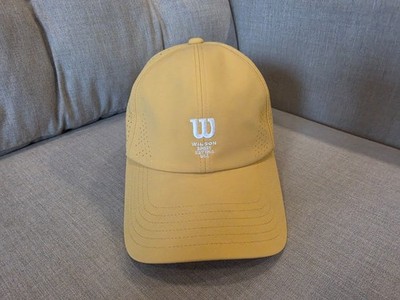 Wilson Active Perforated Cap S/M - Tennis Unstructured Cap - Color: Golden