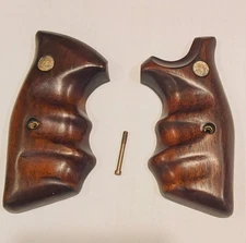 Smith & Wesson Factory K L Frame Square Butt Combat Goncalo Alves Revolver Grips