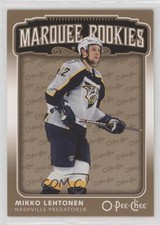 2006-07 O-Pee-Chee Marquee Rookies Mikko Lehtonen #556 0a4