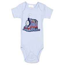 Thomas  Friends Infant Boy's 3-Piece Blue Creeper Set Sz. 0-3 Months