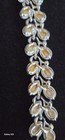 Vintage LISNER Silver Tone/ White BRACELET & EARRINGS Set — photo 9