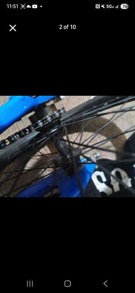 Cuadro BMX Diamond Back Assault Franko plateado aleación 7005 bicicleta BMX vieja escuela 20 Foto 3 de 4