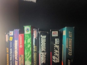 Lot of Gameboy Advance CIB Games, NES Boxes, N64 Misc Stuff - Double Dragon