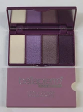 BELLAPIERRE COSMETICS 1999 4-Color Purple Storm Vegan Eyeshadow Palette—NIB