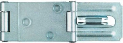 Confezione da 5 Hasp di Sicurezza a Doppia Cerniera, Zinco, 4,5 Pollici N103-291-