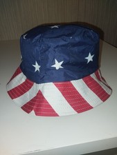 american flag bucket hat Pre-owned One Size Fits Most