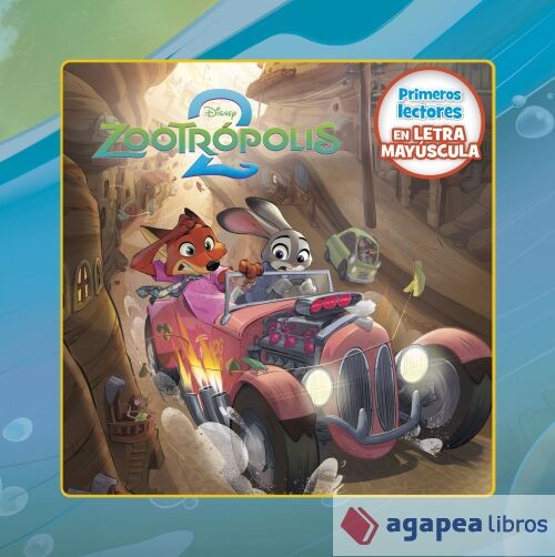 Zootrópolis 2. Primeros lectores en letra MAYÚSCULA. NUEVO. ENVÍO URGENTE