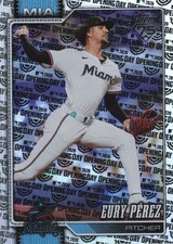 2026 Topps Series 1 Celebration EURY PEREZ Opening Day Foil -MARLINS- #285