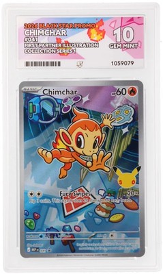 ACE 10 Chimchar MEP 041 Promo First Partner Illustration Collection Series 1 