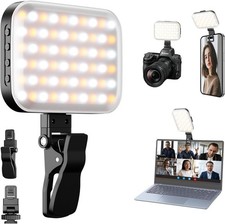 EMART Selfie Light Video Conference Lighting with Clip,High-power 60 LED Bulbs,3