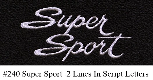 Alfombrillas Chevrolet Chevy II 1962-1967 - 4 piezas - bucle Foto 3 de 4