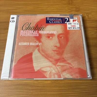 Chopin Mazurkas (Complete) Polonaises Take 2 CD Alexander Brailowsky New Sealed