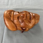 Unique Japanese Carved Wooden Ebisu Mask Seven Lucky Gods  — photo 2