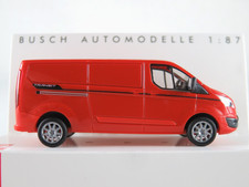 Busch 52440 Ford Transit Custom Kastenwagen (2012) "Rallye" 1:87/H0 NEU/OVP