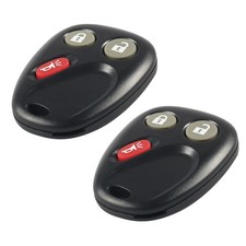 2Pcs 3-Button Keyless Entry Remote For Chevrolet For GMC Yukon/Sierra 2003-2007
