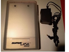 Imation Super Disk USB Drive for Macintosh USB POWERS UP , POWER SUPPLY INCLUDED