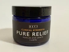Pure Relief by Defy Labs/Defy Skin Clinical Strength Muscle and Joint Cream 2 oz