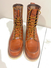 Red Wing 877 Classic Moc Toe Oro Legacy Leath...