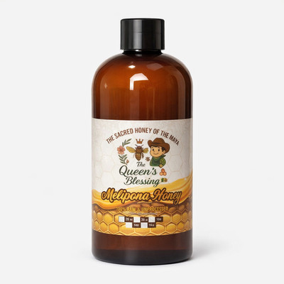 100% PURE MELIPONA RAW STINGLESS BEE HONEY NOT DILUTED FOOD GRD BOTTLE