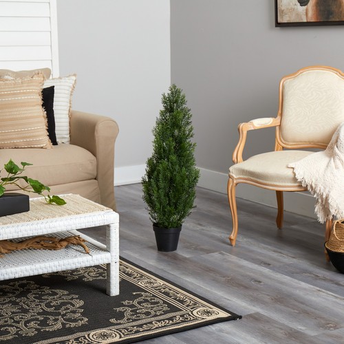 Nearly Natural Mini Cedar Pine Indoor/outdoor Tree 3' - Picture 5 of 5